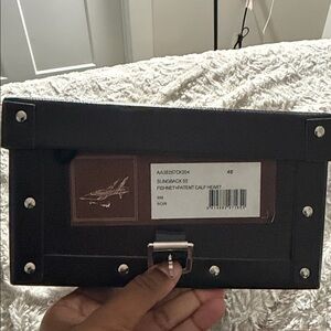 Alaia Black Slingback Heels